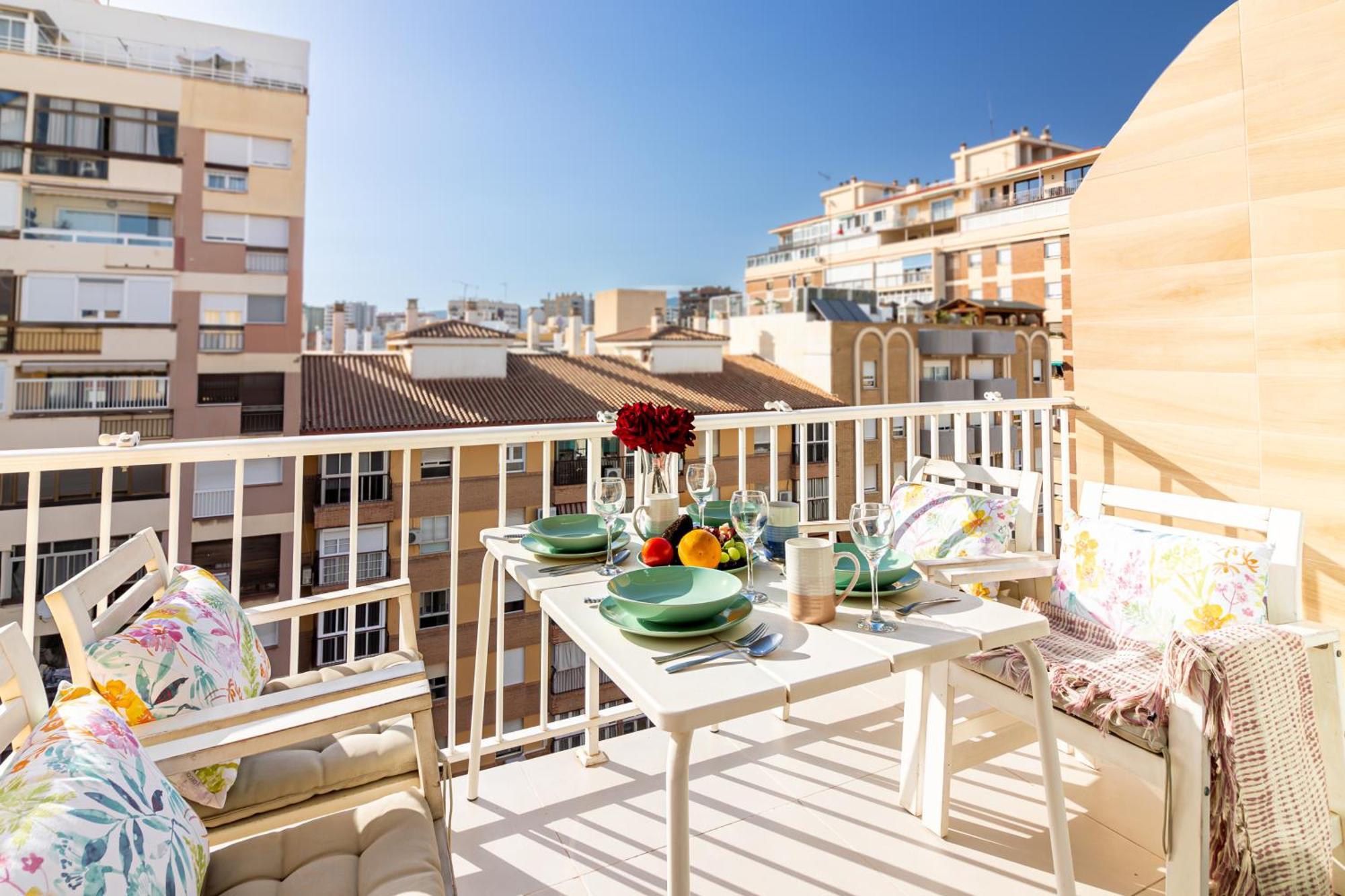 Malaga Center Flat Holidays Salitre Exteriér fotografie